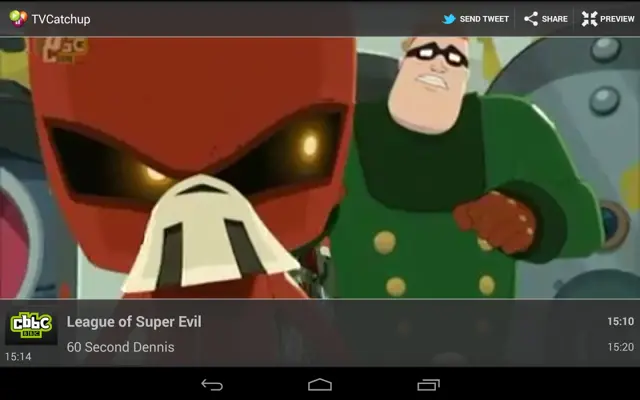 TVCatchup android App screenshot 11